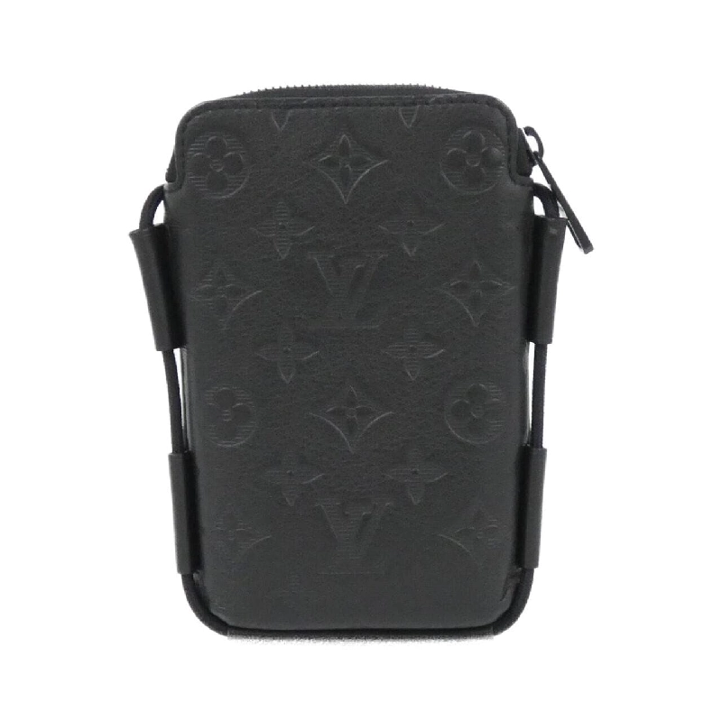 Túi xách vai Louis Vuitton Monogram Shadow Lace-up Pouch M12601 - Hàng hiệu Chính hãng 803110