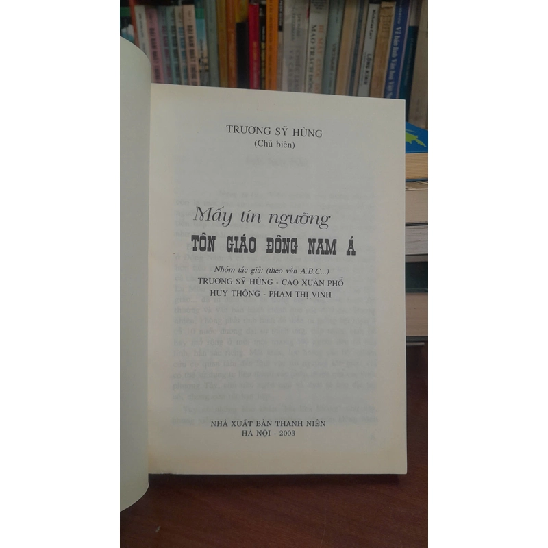 MẤY TÍN NGƯỠNG TÔN GIÁO ĐÔNG NAM Á 453966