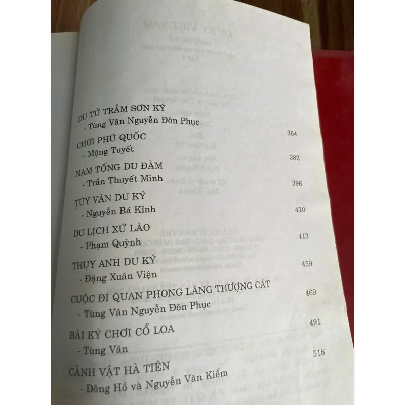 Du ký Việt Nam , Tạp chí Nam Phong  594726