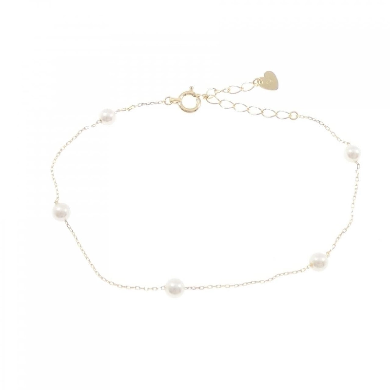 K18YG Vòng tay ngọc trai Akoya - Hàng hiệu Authentic 873472