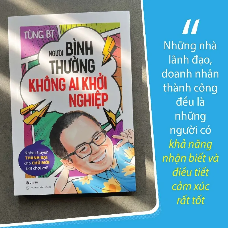 Người Bình Thường Không Ai Khởi Nghiệp - TÙNG BT (Trần Thanh Tùng) - GIVER BOOKS - MARKETING KINH DOANH 595465