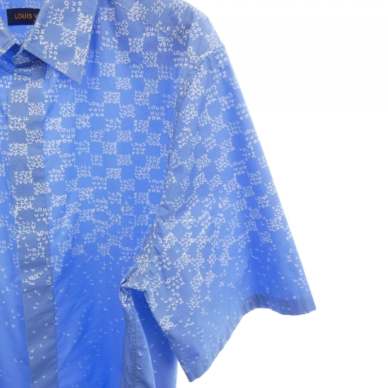 Áo sơ mi ngắn tay chi tiết móc LOUIS VUITTON Damier Spread HNS20WNF4 - Hàng hiệu Chính hãng 893459