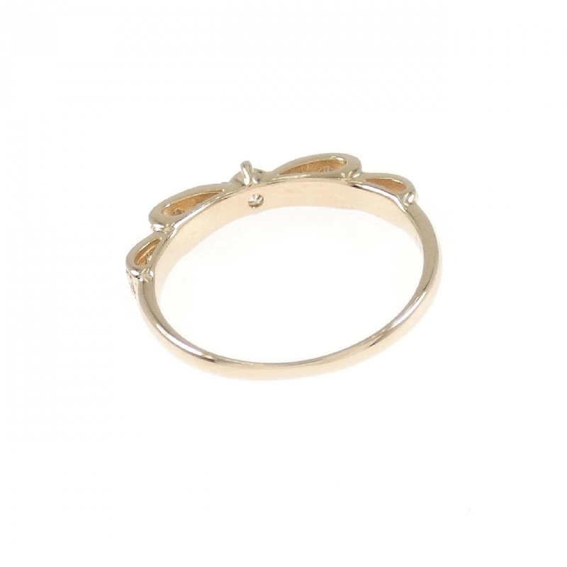 Nhẫn hồng ngọc K18PG với kim cương 0.20CT 668394