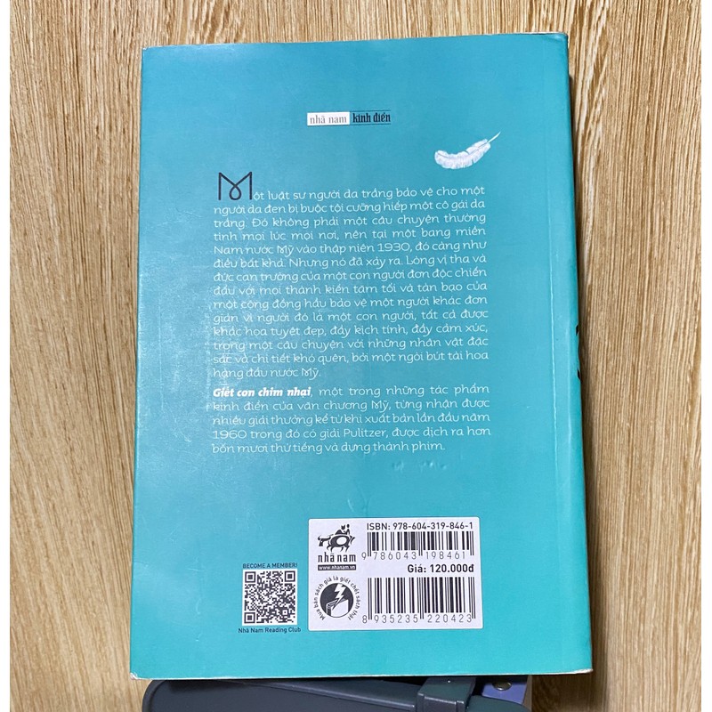 GIẾT CON CHIM NHẠI - TÁC GIẢ: HARPER LEE | TẶNG BẠN QUÀ 0Đ TÙY CHỌN, FREESHIP THÁNG 5+6 175948