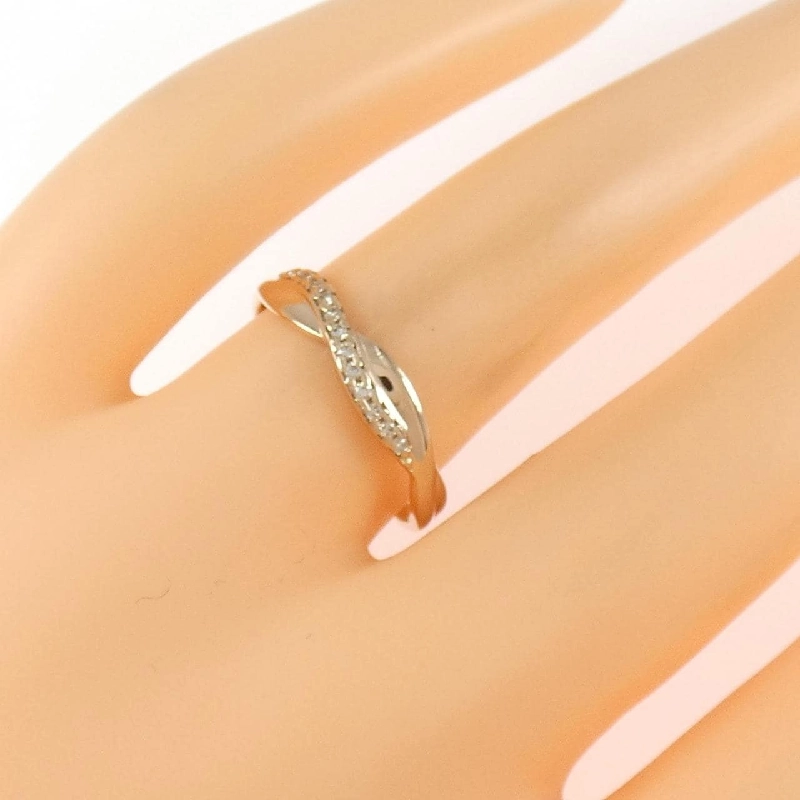 Nhẫn kim cương K18PG - Hàng hiệu Authentic 851541