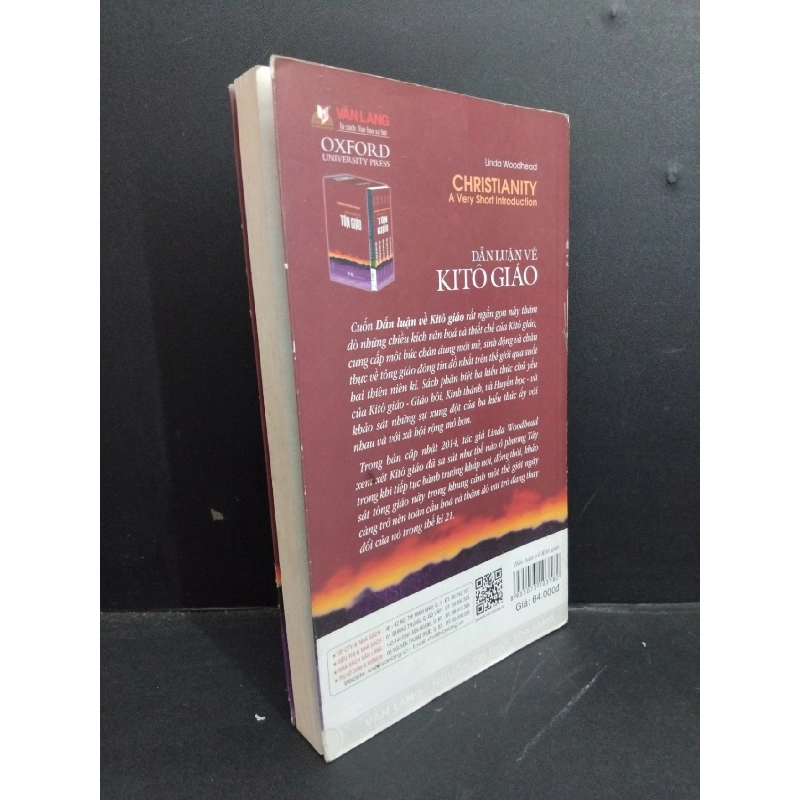 Dẫn luận về Kito Giáo mới 80% ố 2016 HCM2811 Linda Woodhead TÂM LINH - TÔN GIÁO - THIỀN 918078