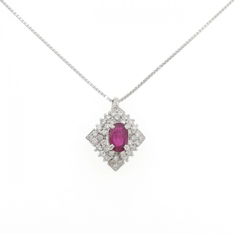 Dây chuyền ruby PT850 1.00CT - Hàng hiệu Authentic 858623