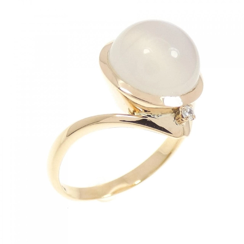 Nhẫn đá mặt trăng K18YG 669259