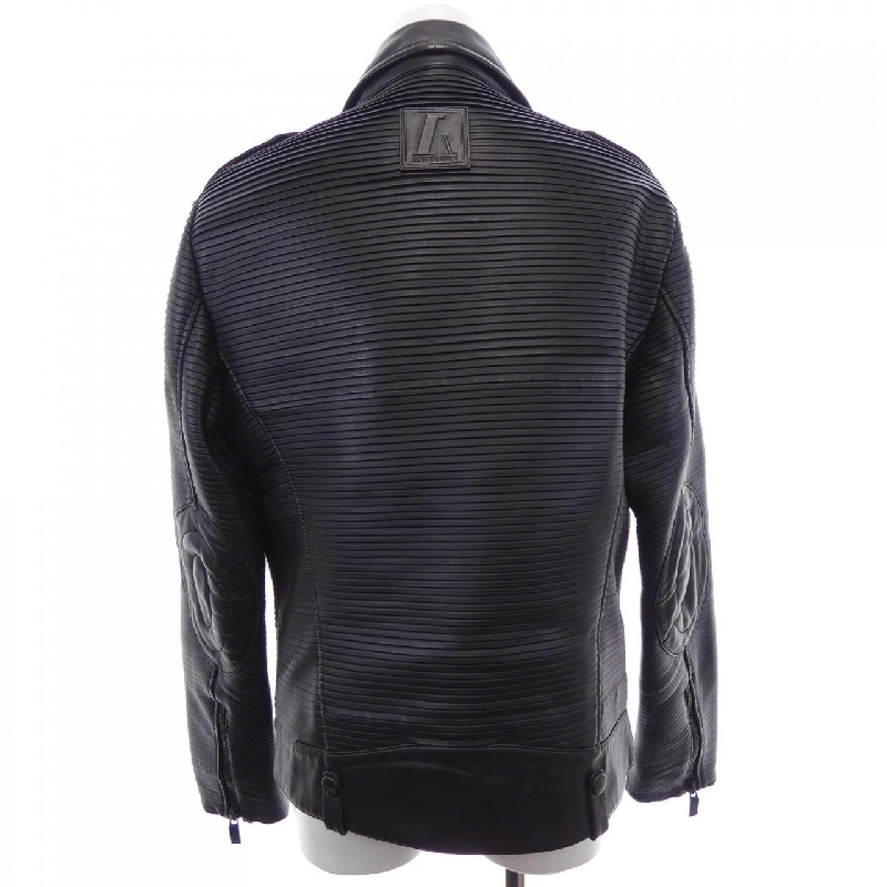 Áo khoác da biker EMPORIO ARMANI - Hàng hiệu Authentic 894469