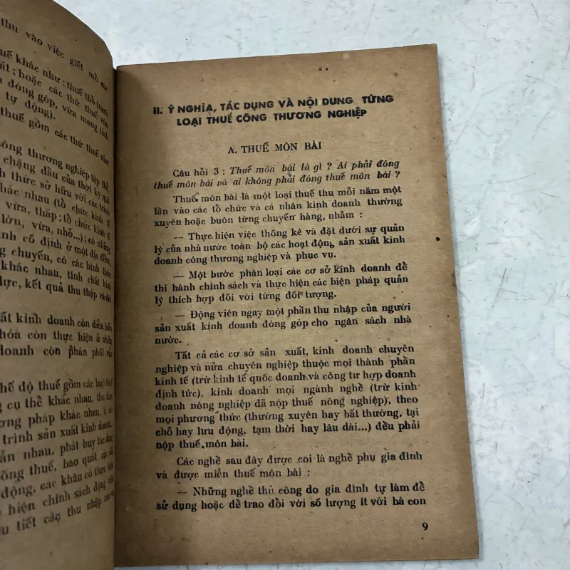 Hỏi và đáp về thuế Công thương nghiệp 1019370