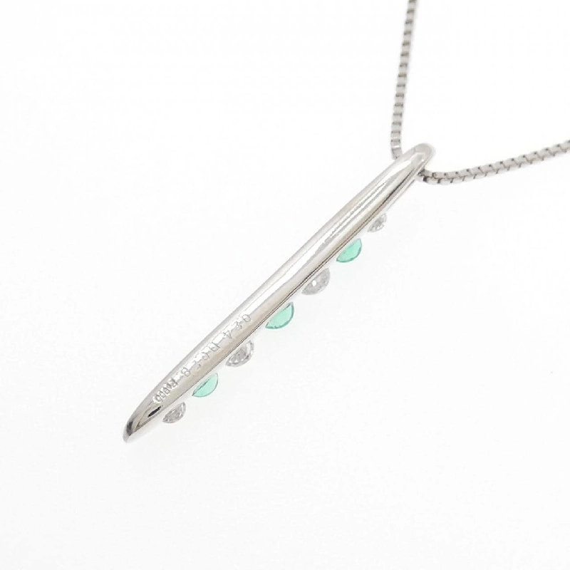 Dây chuyền ngọc lục bảo PT900/PT850 0.24CT - Hàng hiệu Authentic 860969