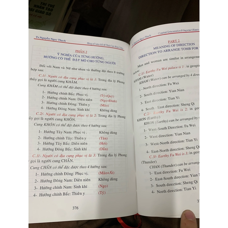Hằng số luân hồi thái cực hoa giáp. Sách song ngữ. 999 459615