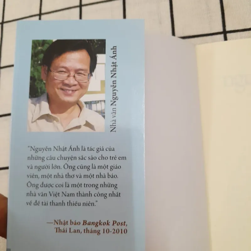 Nhà văn Nguyễn Nhật Ánh- Chuyện cổ tích dành cho người lớn. In L45 xb Trẻ 2019 574901