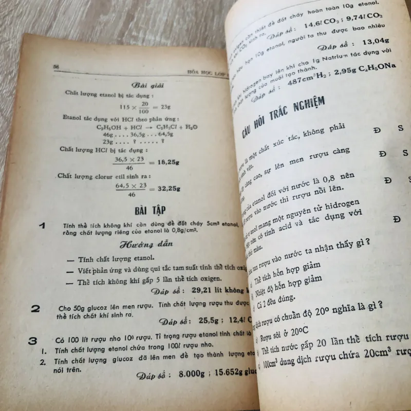 HOÁ HỌC ĐỆ NHỊ A, B, C 974865