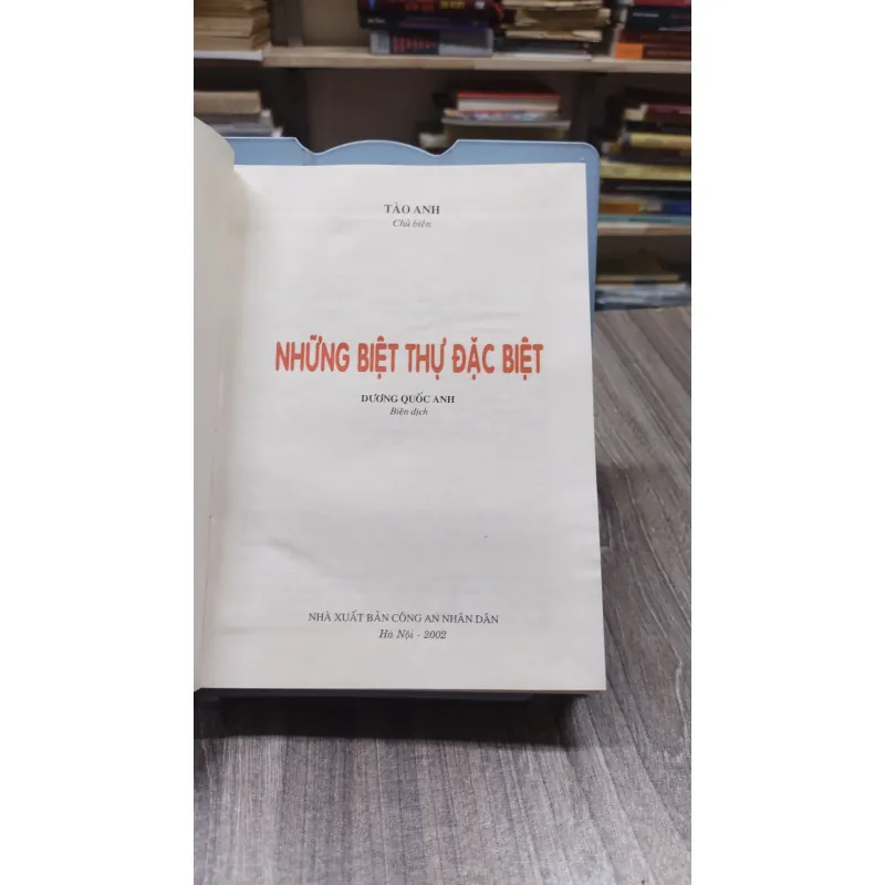 Sách - Những biệt thự đặc biệt - Tào Anh - Sách bìa cứng còn đẹp (A1) 563397