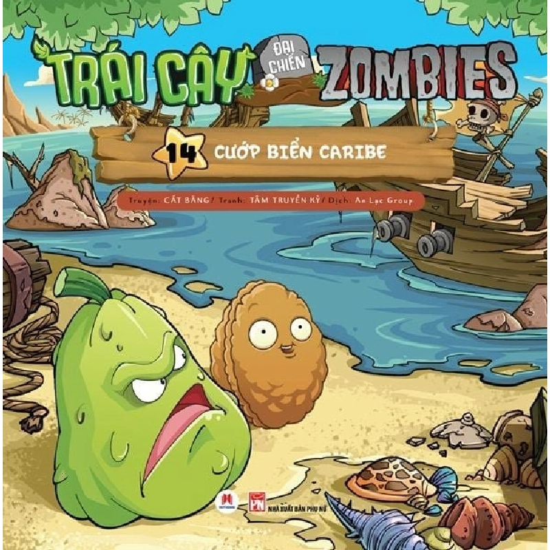 Trái cây đại chiến Zombie 14 TB 32k - Cướp Biển Caribe (HH) Mới 100% HCM.PO Độc quyền - Thiếu nhi 345382