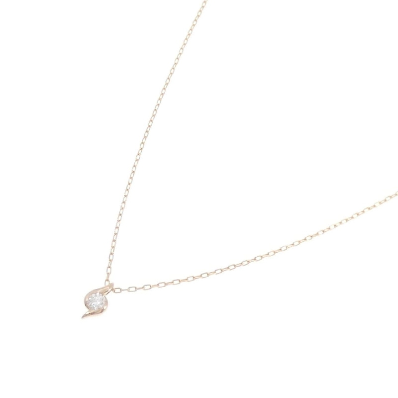 K18PG Dây chuyền kim cương 0.127CT - Hàng hiệu Chính hãng 856914