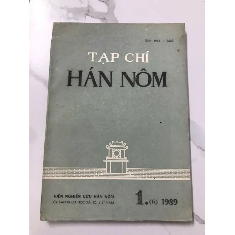 Tạp chí Hán Nôm – Số 1(6) - 1989 709686