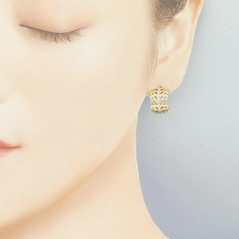 K18YG Bông tai kim cương 0.14CT - Hàng hiệu Chính hãng 866768