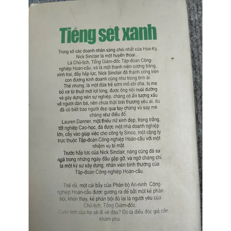 TIẾNG SÉT XANH - JUDITH.MC.NAUGHT 574287