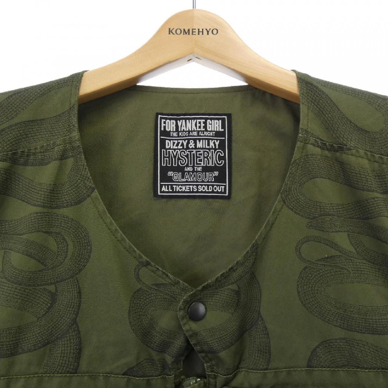 HYSTERIC GLAMOUR 02223AV02 Áo gile rắn - Hàng hiệu Chính hãng 896503