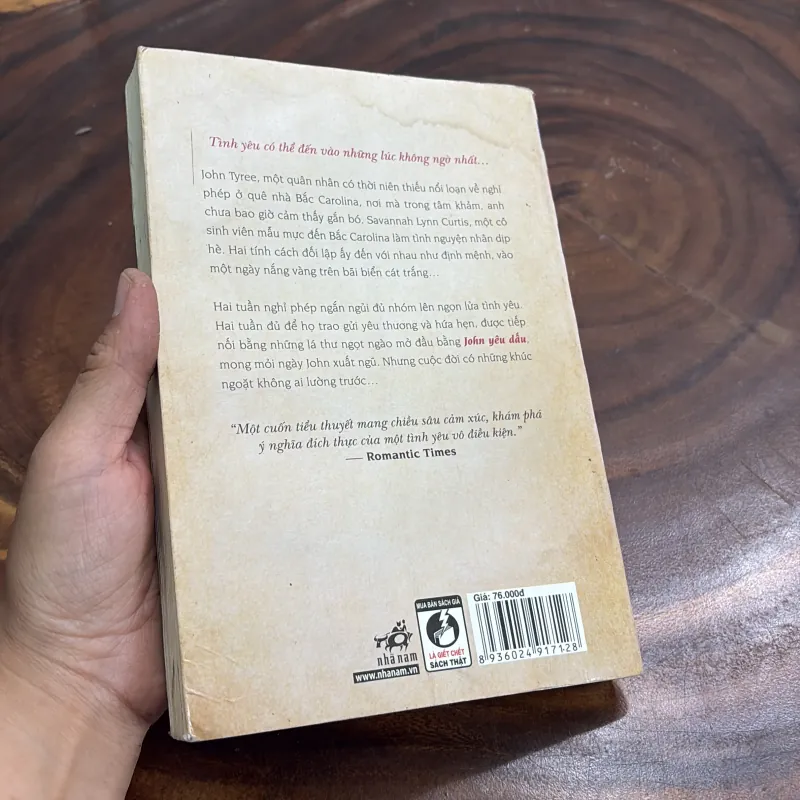 [Có Vết Ẩm Đã Khô] - II John Yêu Dấu - NICHOLAS SPARKS - 2011 977275
