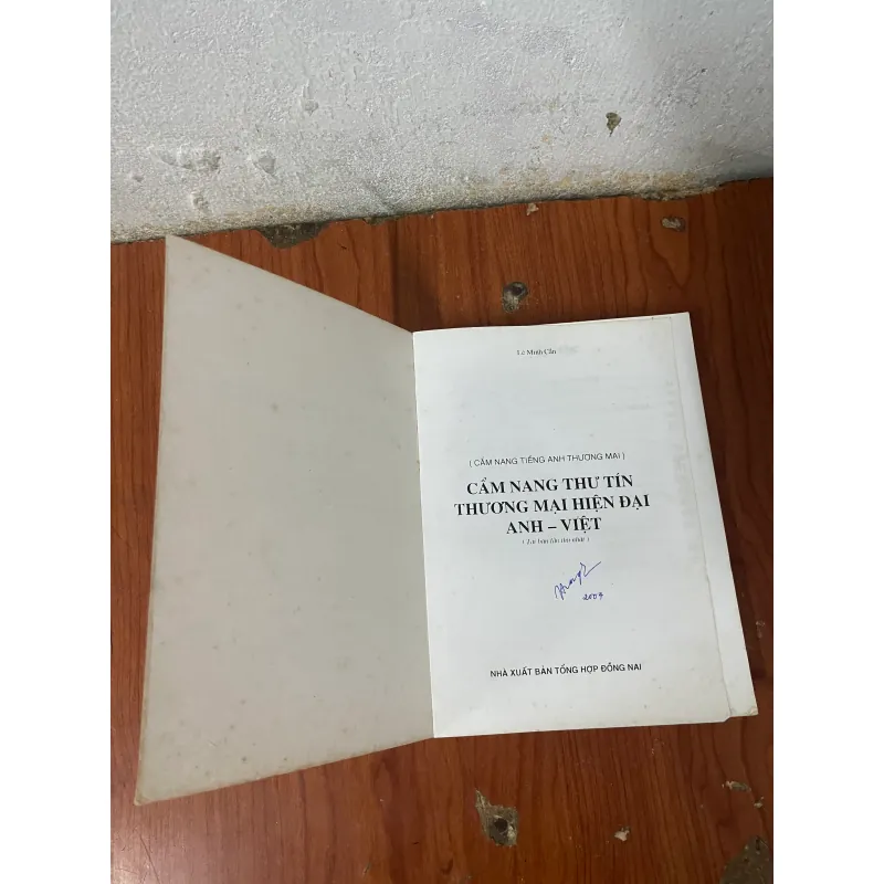 CẨM NANG THƯ TÍN THƯƠNG MẠI HIỆN ĐẠI - LÊ MINH CẨN 731303