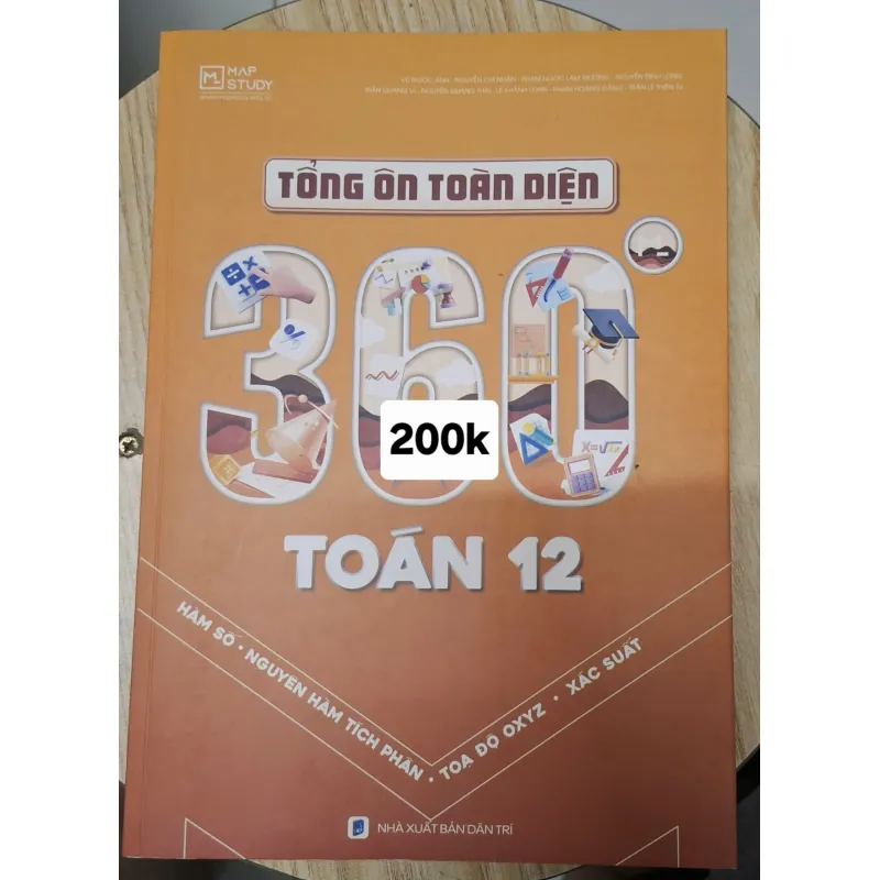 Tổng Ôn Toàn Diện 360, Toán 12 588907