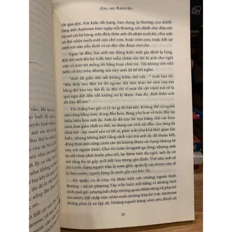 Chị họ Rachel -Daphne Du Maurier 786112