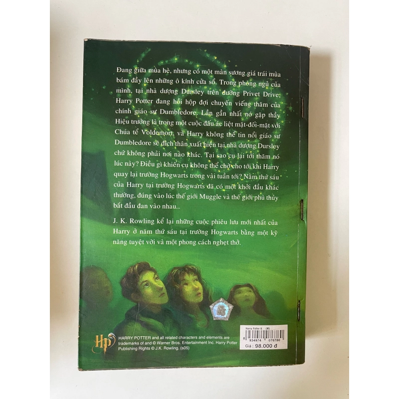 Harry Potter Và Hoàng Tử Lai - Tập 6 297111