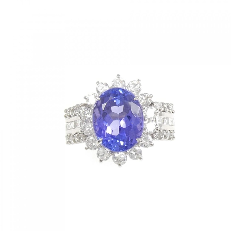 Nhẫn Tanzanite PT900 3.81CT - Hàng hiệu Authentic 852181