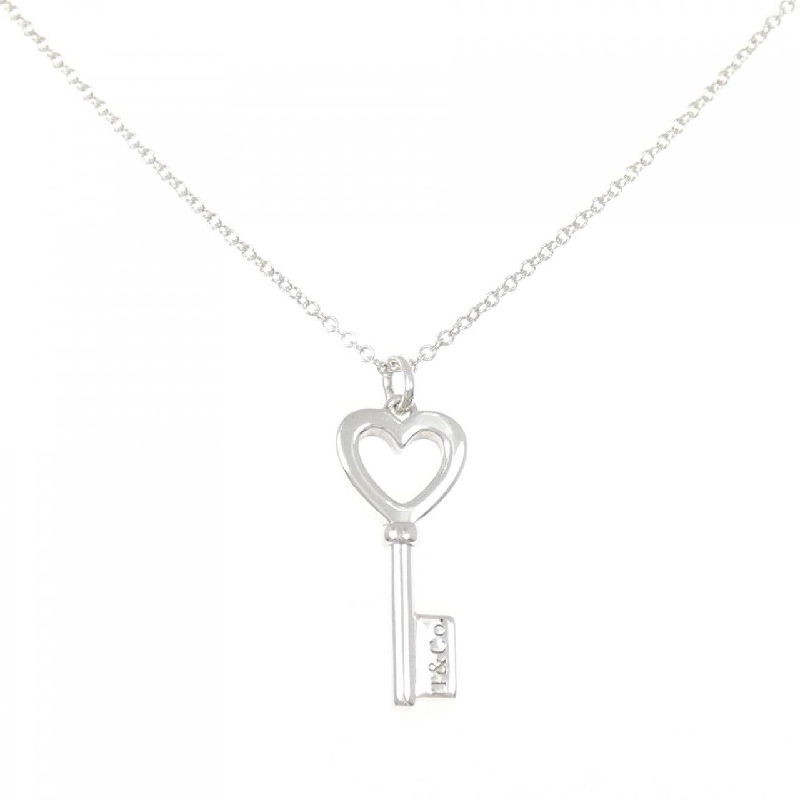 Dây chuyền mini hình chìa khóa trái tim Tiffany - Hàng hiệu Authentic 840387