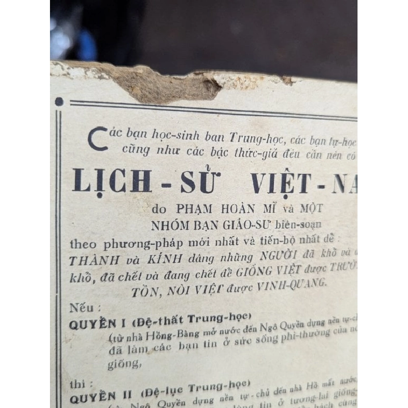 Lịch sử việt nam - Phạm Hoàn Mĩ 795511