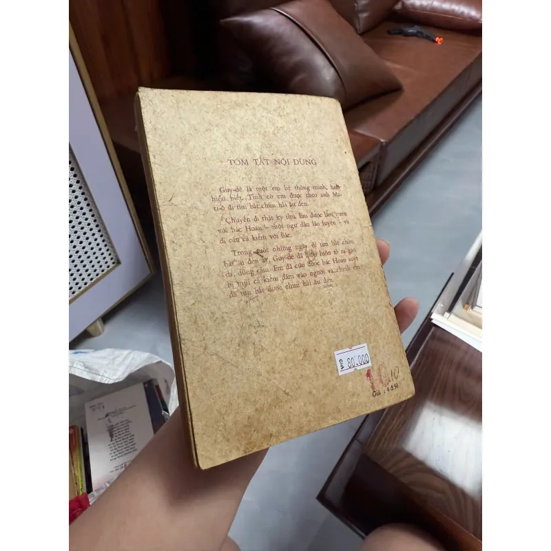 Cuộc phiêu lưu của Guy De – Đ. A. Lông-xô, Kim Đồng bản cũ hiếm 975397