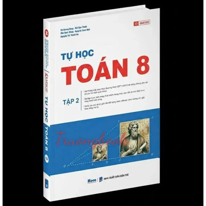 Sách 2026 - Tự học Toán 8 Tập 1+2 792795