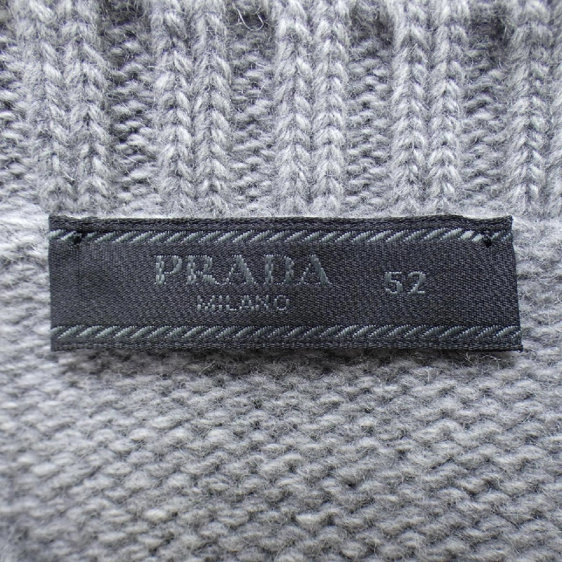 Áo len cổ tròn bằng len x cashmere PRADA UMB645 S232 13HI - Hàng hiệu Authentic 888563