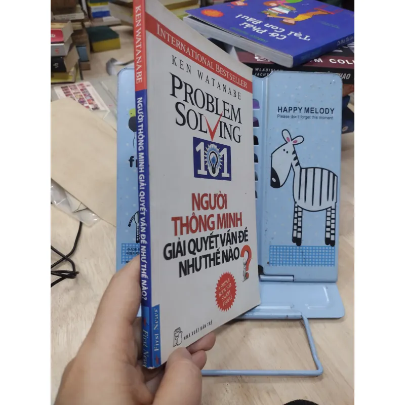 Sách: Người thông minh giải quyết vấn đề như thế nào - TG: Ken Wantanabe (B1) 775908