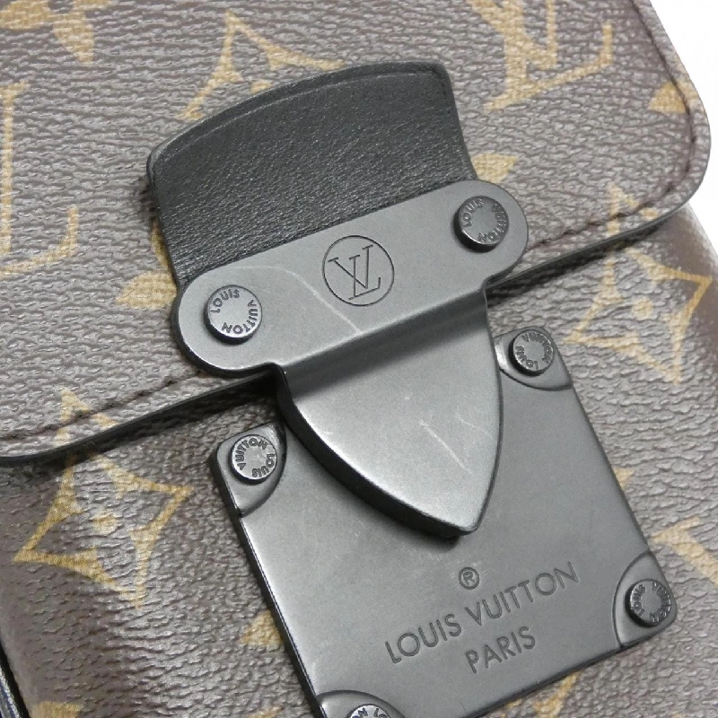 Túi đeo vai Louis Vuitton Monogram Macassar S-Lock Vertial Wearable Wallet M81522 613566