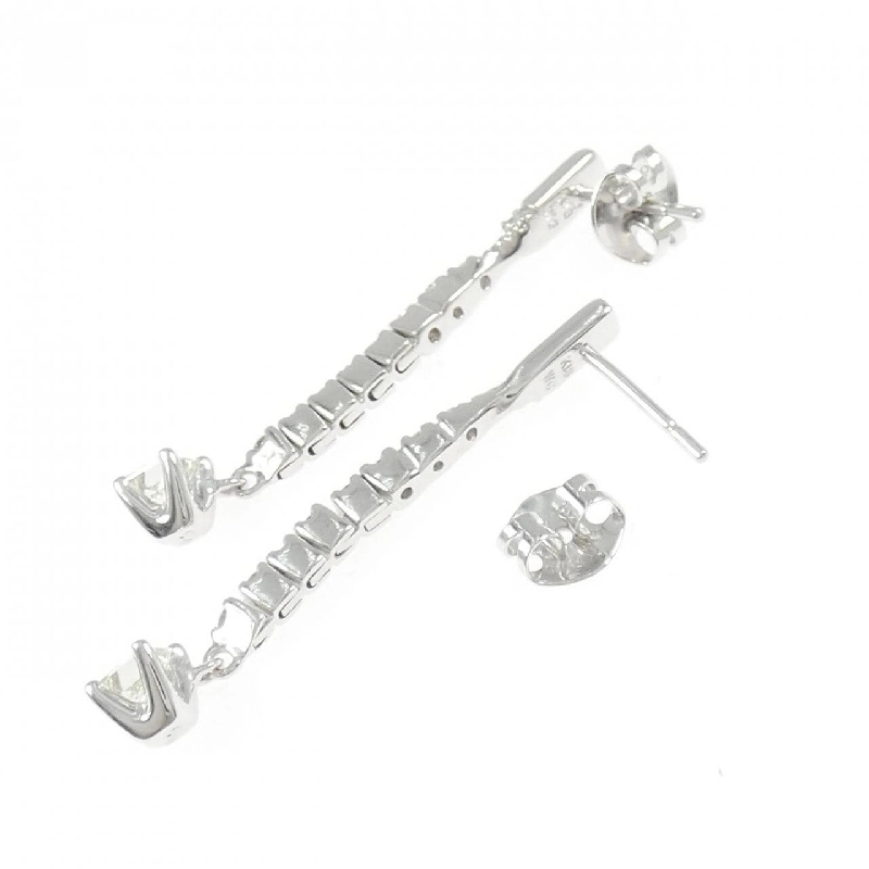 K18WG Bông tai kim cương 0.96CT - Hàng hiệu Chính hãng 866789