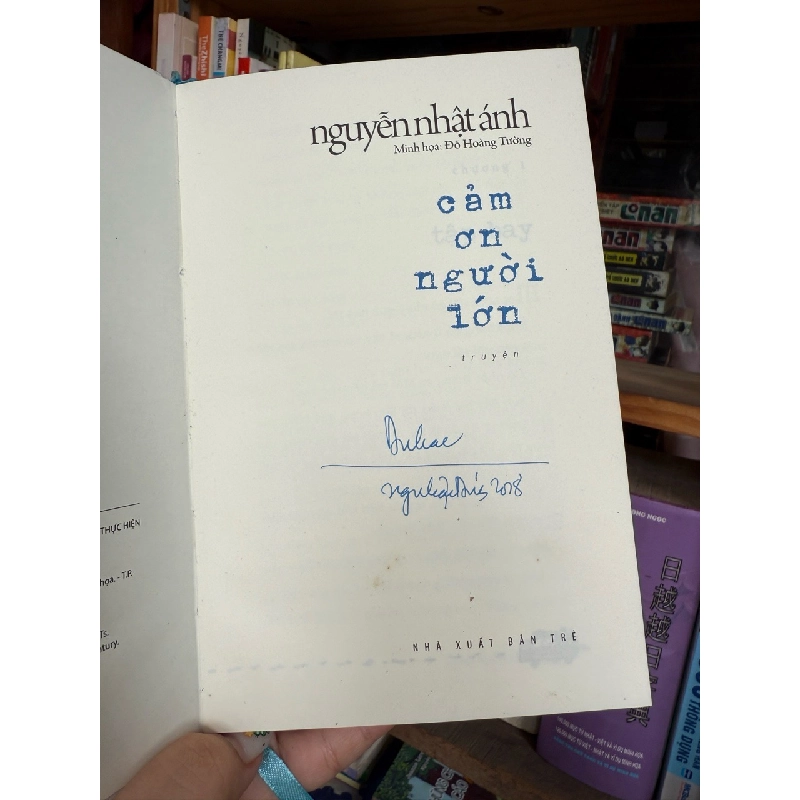 Cảm ơn người lớn - Nguyễn Nhật Ánh ( bản đặt biệt) 723098