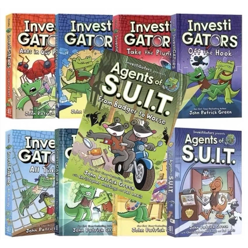 Bộ truyện Investi Gators (Bản mới nhất 9 quyển bìa cứng - Full boxset) 550842
