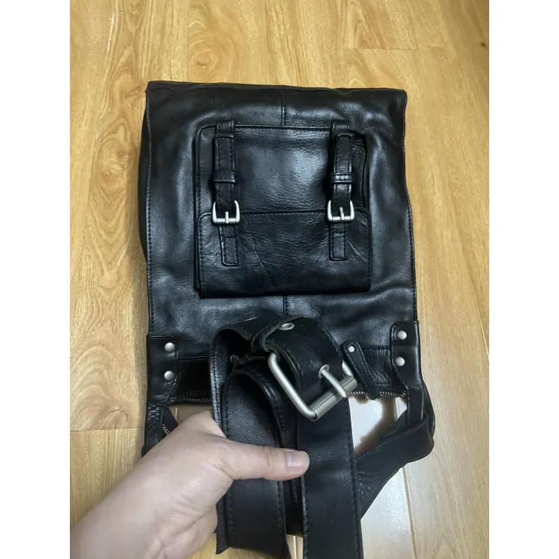 Túi nam sz 24*29*11 da mộc 2hand 934614