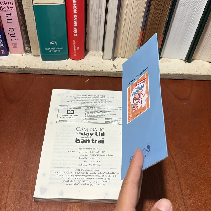 II Giới Tính: Cẩm Nang Tuổi Dậy Thì Dành Cho Bạn Trai - Hà Minh - 2024 745911