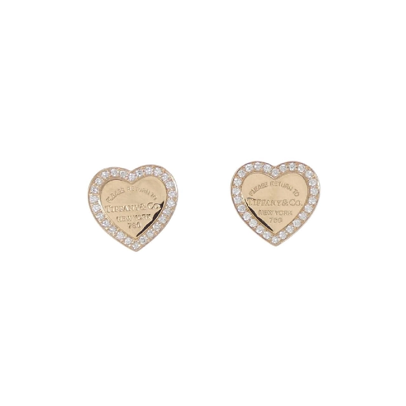 Bông tai mini hình trái tim Tiffany Return to Tiffany - Hàng hiệu Authentic 845038