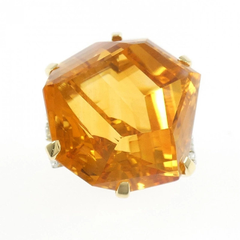 Nhẫn Citrine Mikimoto 34.14CT - Hàng hiệu Chính hãng 836752