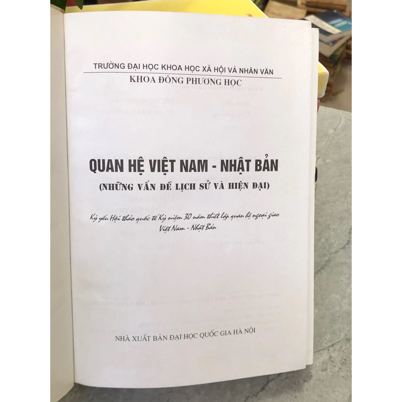 QUAN HỆ VIỆT NAM – NHẬT BẢN (NHỮNG VẤN ĐỀ LỊCH SỬ VÀ HIỆN ĐẠI) 358612
