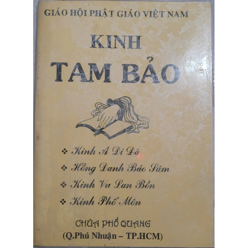 Kinh Tam Bảo - Chùa Phổ Quang (sách xưa) 494804