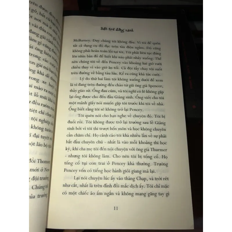 Bắt trẻ đồng xanh - J.D. Salinger 993684