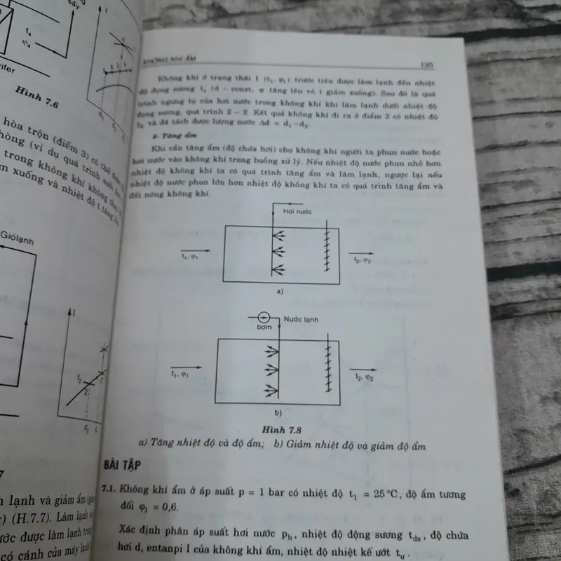 Bài tập Nhiệt Động lực học Kỹ thuật và Truyền nhiệt. Tiến sỹ Hoàng Đình Tín, Bùi Hải 713685