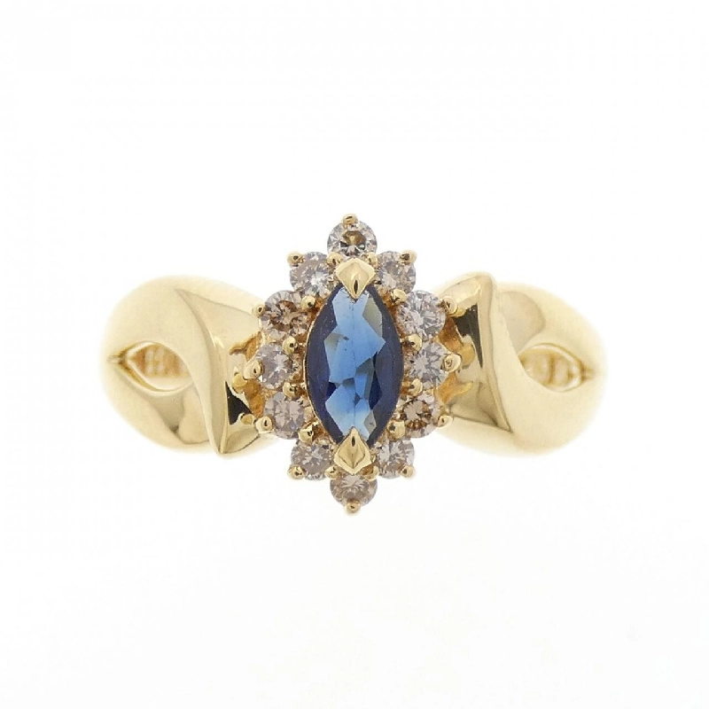 Nhẫn Sapphire K18YG 671333